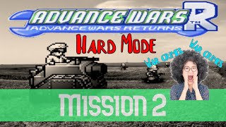 Lets Play Advance Wars Returns HARD MODE Part 2 [upl. by Merchant716]