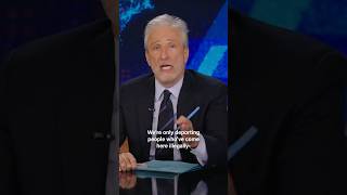 Jon Stewart on the danger of Trumps mass deportation plan [upl. by Carlie]