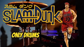 Slam Dunk  Opening 1  Backing Track  Only Drums [upl. by Shanahan]