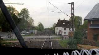 Große Bahnübergangstörung aus Lokführersicht [upl. by Annil815]