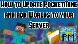 How to Update PocketMine MP and Add Worlds [upl. by Lambart]