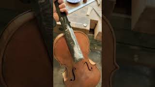 Varnishing da spalla daspalla woodworking woodviolins violinmaking wood violinmaker [upl. by Tepper]