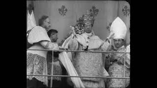 Coronation of Pope Pius XII 1939 HD [upl. by Hcahsem]