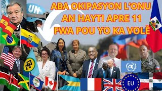 HAYTI PRANN NAN KONPLO DIRIJAN KAP TRAVAY POU LONI AK CORE GROUP YO [upl. by Esteban]