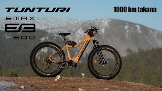 Tunturi EMAX EBF600 kokemuksia 1000 km jälkeen [upl. by Nillek]