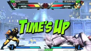 UMVC3 Tournament Final Round 19  LOD StaticAlpha vs PzPoy  RayRay vs EG Justin Wong  Top 8 [upl. by Ylehsa87]