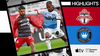 Toronto FC vs Charlotte FC  Another Insigne GOLAZO  Full Match Highlights [upl. by Niamreg932]