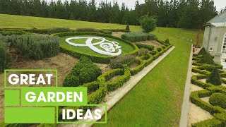 How to Create a FrenchStyle Parterre Garden  GARDEN  Great Home Ideas [upl. by Eolcin]