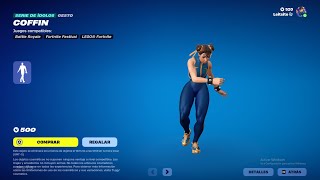 NUEVO BAILE COFFIN NUEVA TIENDA FORTNITE HOY 161124  TIENDA DE FORTNITE 16 DE NOVIEMBRE [upl. by Raines65]