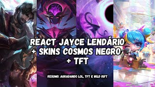 REACT SKIN LENDARIA ARCANE  TFT  WILD RIFT [upl. by Lenoil]