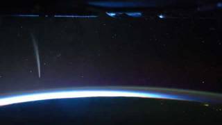 Comet Lovejoy Seen From International Space Station [upl. by Ethbin]