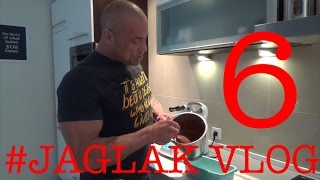 JAGLAK VLOG 6  zwykły dzień praca rodzina treningi i FIT przepis [upl. by Orgel966]