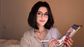 ASMR Weird Girl From Class Draws You On Her iPad  relaxing tapping and whispering [upl. by Durwyn]