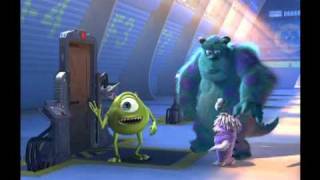 Monsters Inc NG scene 2001 [upl. by Racklin]