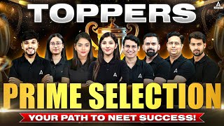 TOPPERS PRIME SELECTION  YOUR PATH TO NEET SUCCESS  JOIN US 27 NOV  2 PM Neet2025 [upl. by Annovy]