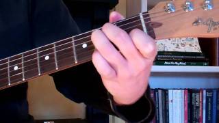 How To Play the Am6 Chord On Guitar A Minor 6 [upl. by Aloise]