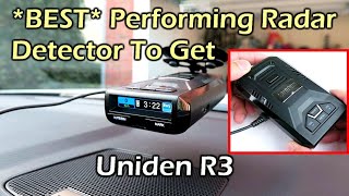 BEST Performing Radar Detector You Need To Get  UNIDEN R3 [upl. by Mohkos856]