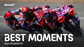 Best MotoGP™ Moments 🤯  2024 SpanishGP [upl. by Swetlana]