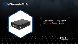 The power of supercapacitorbased modules for high power applications [upl. by Ullman]