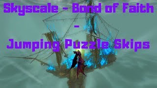 GW2  Skyscale Bond of Faith Jumping Puzzle Skips  Showcase [upl. by Odicalp]