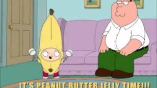 Peanut butter jelly time  Family Guy Remix [upl. by Glorianna]