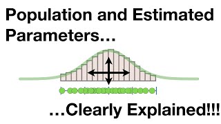 Population and Estimated Parameters Clearly Explained [upl. by Pancho]