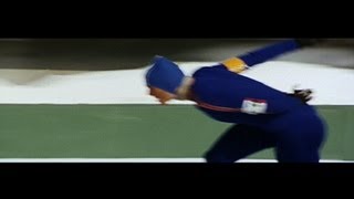 Ard Schenk Wins Speed Skating Triple Gold  Sapporo 1972 Winter Olympics [upl. by Perlis]