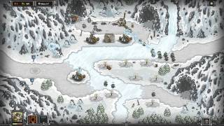 Kingdom Rush  Glacial Heights  Iron Challenge [upl. by Norvan]