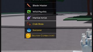 Custom Selfish Combatant Moveset in TSB [upl. by Nolahc]