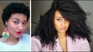 Girl THIS IS HOW I Grew My Hair SO Fast ⎜ Natural Hair Routine [upl. by Madaras]