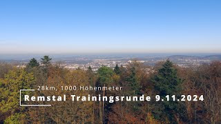 Stuttgart Marsch Trainingsrunde Remstal 9112024 [upl. by Ganiats581]