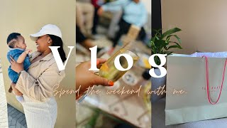 Vlog A mini car mukbang Hosting friends Ted baker bag unboxing SA Youtube [upl. by Stew]