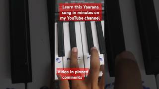 Tere jaisa yaar kahan song Yaarana movie Amitabh Bachchan Wisezak pianotutorial music [upl. by Airrej]