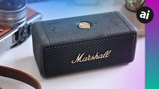 The BEST New Portable Speaker Marshall Emberton II Review [upl. by Rivera]