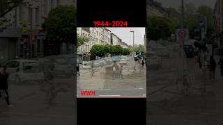 Then and Now History Pictures Westernfront quotBattle of Aachenquot [upl. by Attener]