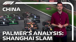 Breakdown Lance Stroll amp Daniel Ricciardo Crash  Jolyon Palmer’s F1 TV Analysis  Workday [upl. by Nodnas]