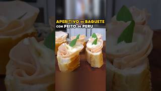 Aperitivo de Baguete com Peito de Peru  Tv Receitas [upl. by Thomsen]