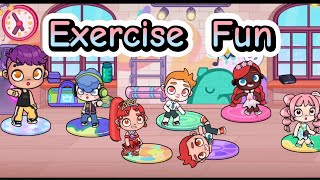 Exercise Fun Dance  latest kids song  2024 [upl. by Anerahs]