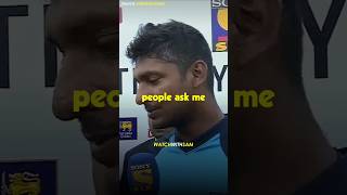 Sangakkaras retirement speech 🥹❤️ [upl. by Yecam]