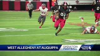 Operation Football Aliquippa defeats West Allegheny [upl. by Yatnahc553]