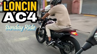 DEMOS UNA VUELTA EN LA LONCIN AC4  250cc  QUE OPINAN Será mejor que la CR5pro [upl. by Linell891]