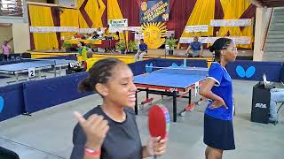 Karecia Peterkin vs Arianna 2024 WOLMER’S TABLE TENNIS CLASSICS NOVEMBER 2 amp 3 2024 [upl. by Ellenohs]