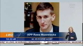 Poszukują 20latka zaginął pod Białą Rawską [upl. by Eerhs]