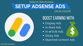 How to Setup AdSense Ads on Blogger  Boost Earning with Custom Ads 2023 [upl. by Spear220]