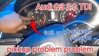 P256300 turbocharger boost control position sensorP00AF00Audi Q3 pickup problemCar pickup problem [upl. by Diandre]