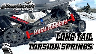 LONG TAIL TORSION SPRINGS FOR POLARIS TRAIL SLEDS  WHAT ARE THEY AND HOW DO THEY WORK [upl. by Garling]