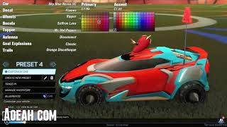 Rocket League Sky Blue Nexus SC Design  AOEAHCOM [upl. by Nyvar314]