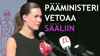 Sanna Marin esittää poliittisen uransa ehkä huonoimman argumenttinsa [upl. by Sibeal399]