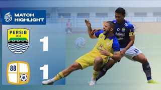 Highlights  PERSIB Bandung VS PS Barito Putera  Pekan 8 [upl. by Rozalie]