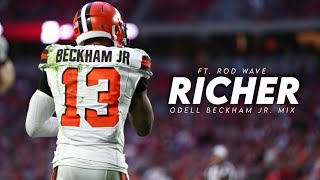 Odell Beckham Jr Mix  “Richer” Rod Wave  HD [upl. by Emirej]